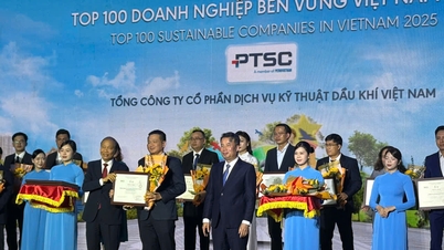 PTSC wurde im Rahmen der Liste der nachhaltigsten Unternehmen Vietnams 2025 (CSI 2025) ausgezeichnet.