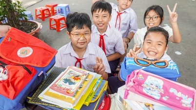 Besondere Spende an das Programm „Notizbücher für Schüler in Katastrophengebieten“