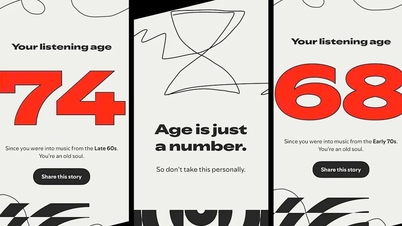 O Spotify Wrapped 2025 está causando pânico entre os usuários, pois a idade média para ouvir música está muito distante da idade real deles.