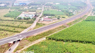 Bien Hoa - Vung Tau Expressway section through Dong Nai and Ho Chi Minh City has been connected.
