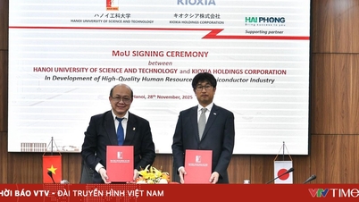 Группа Хайфона содействует гражданскому сотрудничеству между Ханойским университетом науки и технологий и KIOXIA