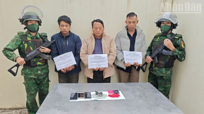 Terus melakukan penangkapan dan penanganan pelanggaran di wilayah perbatasan Son La