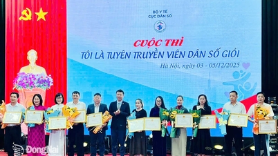 Dong Nai, "Ben iyi bir halk propagandacısıyım" yarışmasında üçüncülük ödülü kazandı