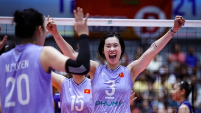 Vietnam women's volleyball team challenges Thailand to compete for SEA Games gold medal