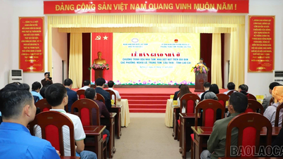 Ordföranden för provinsens folkkommitté, Nguyen Tuan Anh, deltog i husöverlämningsceremonin för fattiga hushåll i tre valdistrikt.