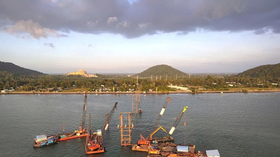 Reparación completada del cable subterráneo de 110 kV entre Ha Tien y Phu Quoc