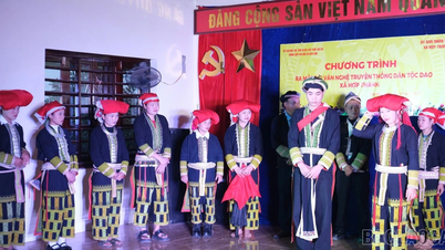 ชุมชนฮอปทานเปิดตัวคณะศิลปะดั้งเดิมของชนเผ่าดาโอ