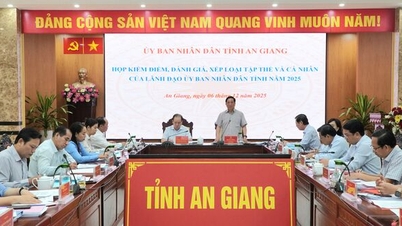 An Giang Provincial People's Committee reviews and ranks in 2025: Successfully completing key tasks
