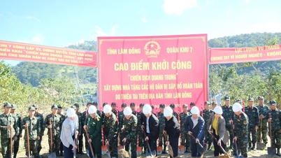 부총리 부이 탄 손이 람동에서 열린 광중 캠페인 기공식에 참석했습니다.