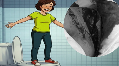 وقتی او بلند شد، توالت ناگهان شکست و پسر ۸ ساله دچار پارگی ۲۵ سانتی‌متری در کمرش شد.