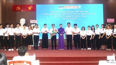 “UEH Mekong Youth: Professionalism - Courage - Intelligence - Comprehensive values ​​- Sustainable development”