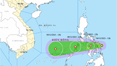 ខ្យល់​ព្យុះ​ត្រូពិច​ចូល​សមុទ្រ​ខាង​កើត​នៅ​ថ្ងៃ​ទី ៨ ធ្នូ