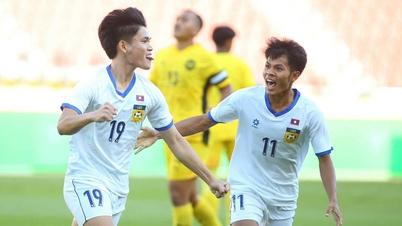 U22 Malaysia – U22 Laos (erste Halbzeit) 0:1: Bounphaeng erzielte den Führungstreffer