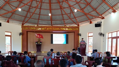 Memperkuat penyebaran hukum kepada kelompok etnis minoritas di Cat Tien 3