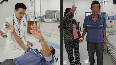 Paciente com AVC salvo em Con Dao