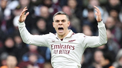 آستون ویلا در آخرین لحظه آرسنال را شکست داد