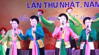 Mais de 500 artesãos, atores e músicos participaram do Primeiro Festival de Clubes Cheo da Província de Bac Ninh.