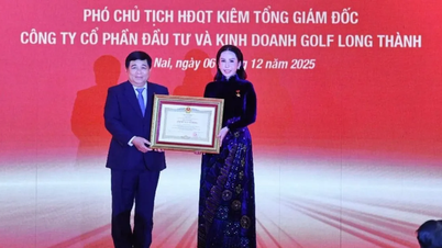 حصلت السيدة لي نو ثوي دوونغ على لقب بطلة العمل.