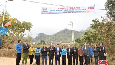 Grenzbeleuchtung aus dem Jugendprojekt Son La