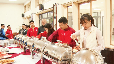Repas pour alimenter le voyage des 33 Jeux d'Asie du Sud-Est