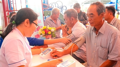 Mil moradores de Ca Mau foram examinados para detectar doenças cardiovasculares e diabetes, além de receberem atendimento odontológico gratuito.