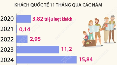 تسارع مثير للإعجاب، السياحة في فيتنام تستقبل أكثر من 19 مليون زائر دولي بعد 11 شهرًا