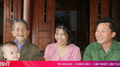 ความอบอุ่นและความรักใคร่ในครอบครัวสี่รุ่นในตำบลกิมฮวา