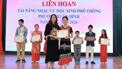 เขตซวนดิญเปิดเทศกาลความสามารถทางดนตรีสำหรับนักเรียนมัธยมปลาย