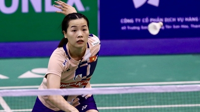 Thuy Linh conquistou uma vitória emocionante na partida de estreia da equipe feminina nos 33º Jogos do Sudeste Asiático.