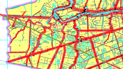 थान फुओक, लोंग एन योजना: 3 नई सड़कों का मार्ग
