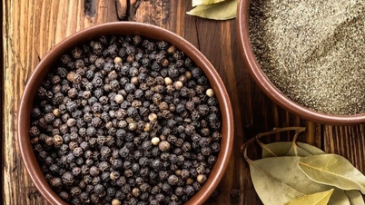 500 VND की मामूली वृद्धि, काली मिर्च की कीमत 149,000 VND/किग्रा तक