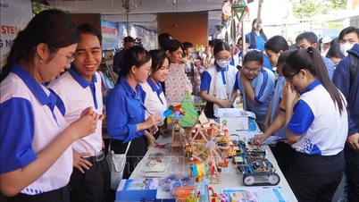 L'enseignement des sciences, des technologies, de l'ingénierie et des mathématiques (STEM) : ouvrir la voie à l'innovation et à la création pour les étudiants vietnamiens.