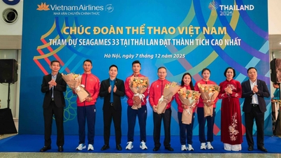 Vietnam Airlines accompagne les athlètes vietnamiens aux 33èmes Jeux d'Asie du Sud-Est et aux 13èmes Jeux paralympiques de l'ASEAN