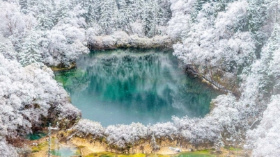 Inverno para Jiuzhaigou