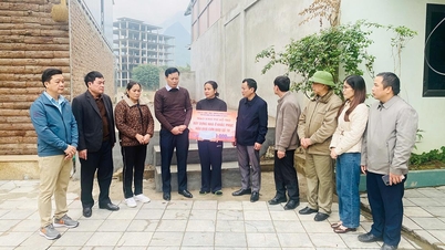 Власти округа Хазянг 1 выделяют деньги на поддержку семей, чьи дома были повреждены в результате урагана № 10.