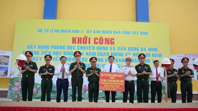 La Región Militar 7 brinda mayor motivación a los estudiantes desfavorecidos en la provincia de Tay Ninh