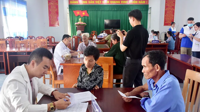 Lékařské vyšetření, konzultace a bezplatné léky pro 350 rodin v obci Ho Dac Kien