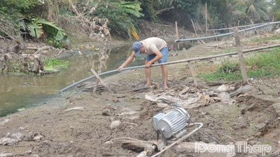 A intrusão de água salgada na estação seca de 2025-2026 está prevista para ser equivalente à de 2024-2025.