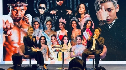 "موئے تھائی سینٹ" بوکاؤ اور بیوٹی کوئینز SEA گیمز 33 کی افتتاحی تقریب میں شریک ہیں