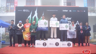 Son La Ultra Trail 2025 레이스 폐막식