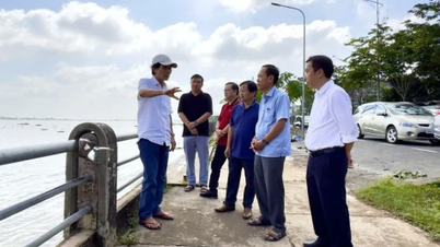 Le camarade Nguyen Su a effectué une étude et donné des conseils sur la préparation du 2e Festival des fleurs et des plantes ornementales de Sa Dec.