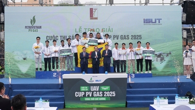 มหาวิทยาลัย Ton Duc Thang คว้ารางวัลการแข่งขันนวัตกรรม UAV ประจำปี 2025 - PV GAS Cup