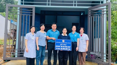 یونین کے 262 اراکین نے "یونین شیلٹر" گھروں کی تعمیر اور مرمت کے لیے تعاون حاصل کیا۔