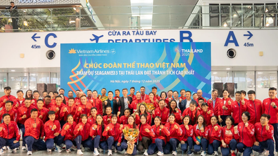 Ünnepélyes búcsúceremónia a 33. SEA Játékokon részt vevő vietnami sportküldöttségtől