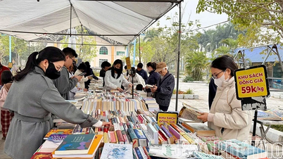 Hội sách thiện nguyện thu hút đông đảo người yêu sách