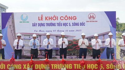 نین بین با 20 میلیارد دونگ ویتنامی از کا مائو برای ارتقاء مدارس به تدریس 2 جلسه در روز حمایت می کند.