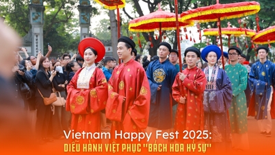 ベトナムハッピーフェスト2025：ベトナム衣装パレード「百花歓喜」