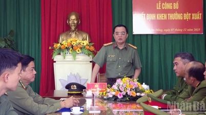 Lam Dong: "Heta" belöning för framgångar med att snabbt lösa fallet...