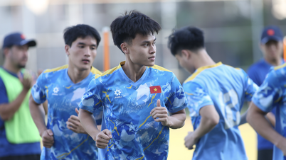 L'équipe du Vietnam des moins de 22 ans et la pression nécessaire pour battre la Malaisie