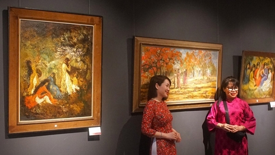 पेंटिंग में पुराना साइगॉन, एक शानदार समय